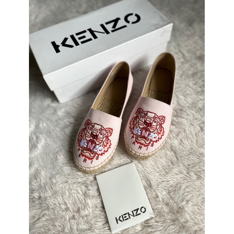 Kenzo Espadrilles Classic Tiger Faded Pink ORIGINAL