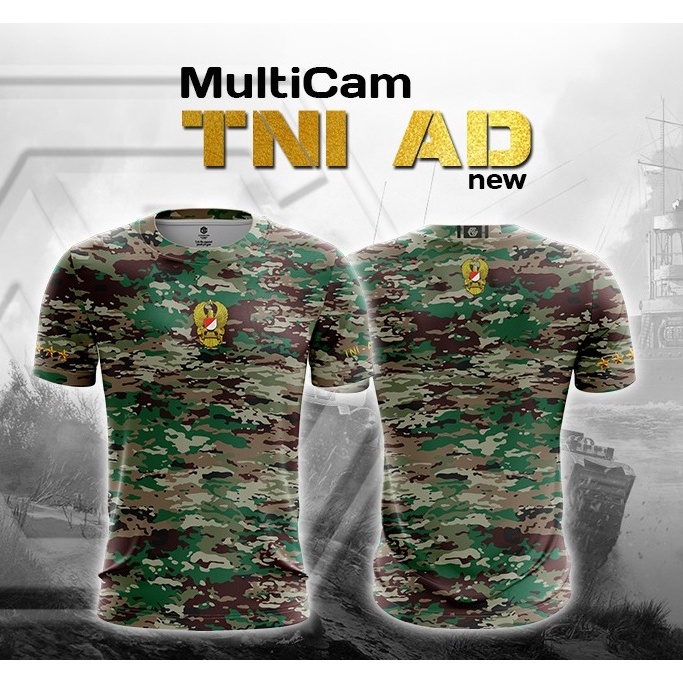 kaos tni ad kasad dryfit terbaru