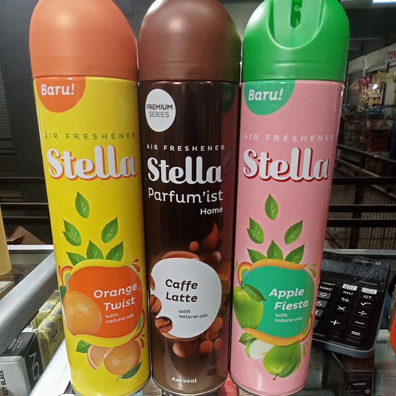 Stella pewangi ruangan semprot 400ml besar.pewangi ruangan stella 400ml.pengharum ruangan.