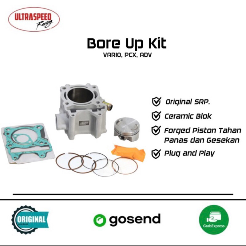 Blok Bore Up SRP 57mm Mx king