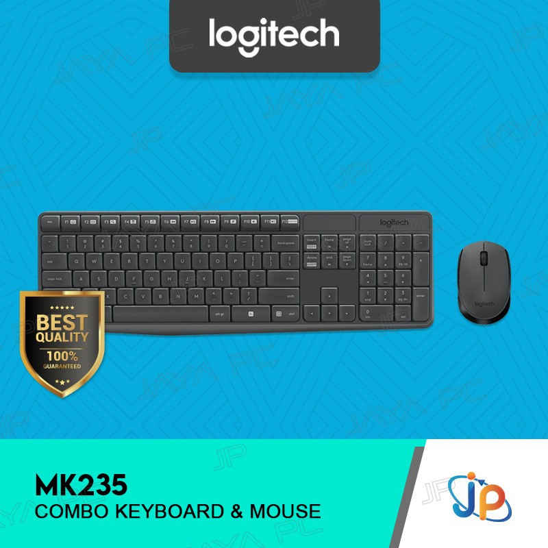 Logitech Combo Wireless Keyboard & Mouse MK235