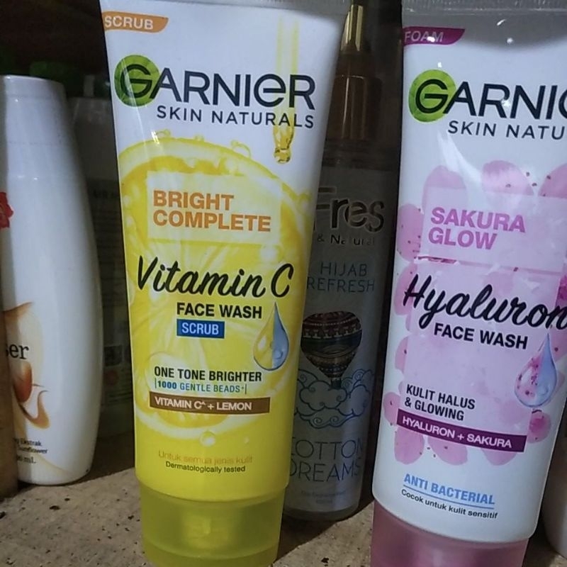 Garnier facial wash