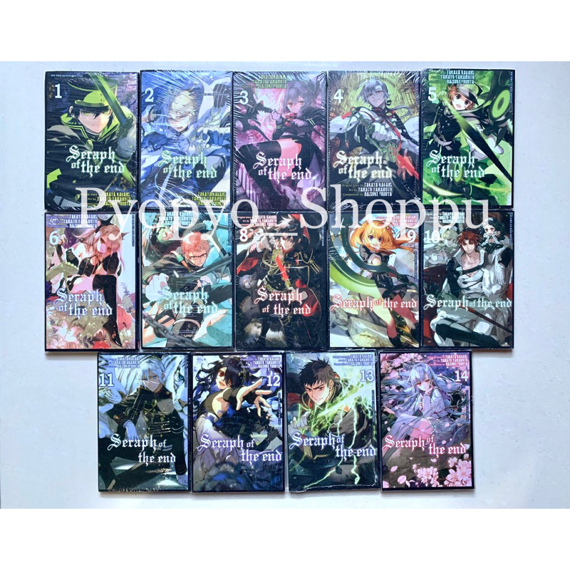 [UPDATED 2025] Komik Manga Seraph of The End Cabutan vol 1,2,3,4,5,6,7,9,10,11,13,14,15 Owari No Ser