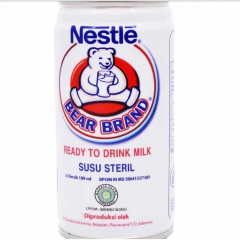 

BEAR BRAND SUSU BERUANG / SUSU STERIL / SUSU SEHAT / SUSU MURNI / SUSU SAPI