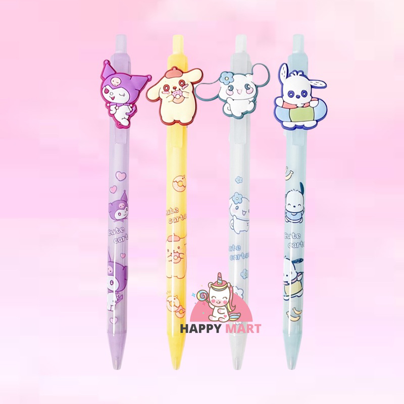 

PENSIL MEKANIK RUBBER sanrio kuromi / cinnamoroll / pompompurin