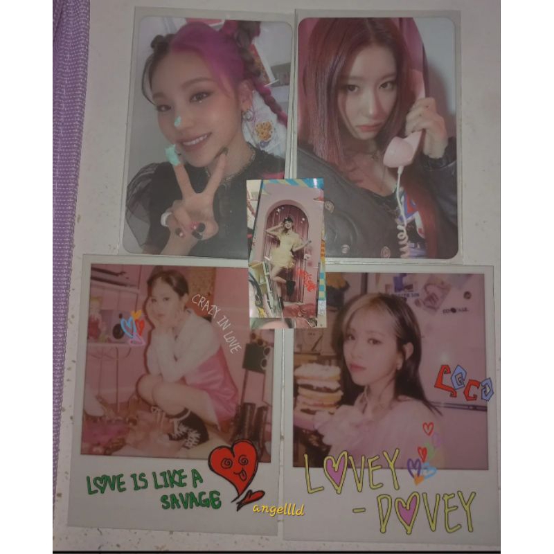 itzy yeji chaeryeong crazy in love pc