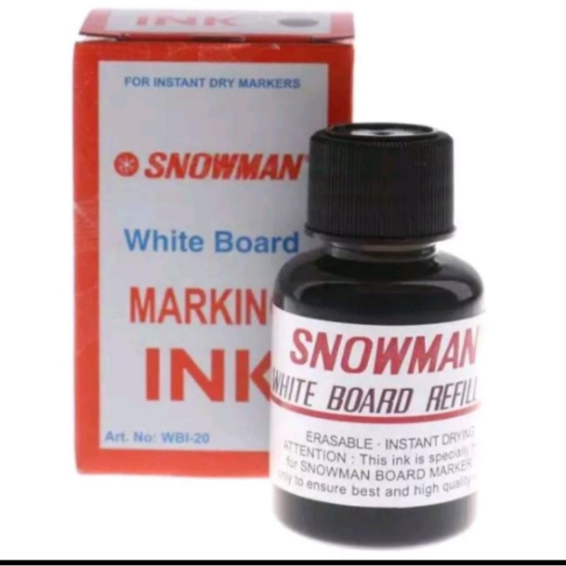 

Refil Tinta Spidol Whiteboard Snowman