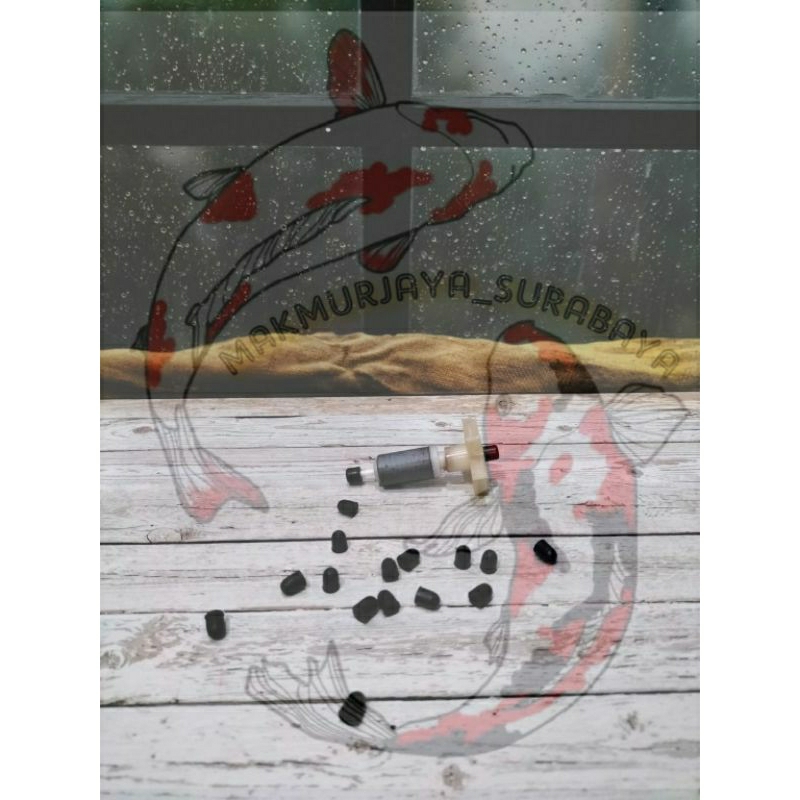 Karet Stopper Dop Tutup AS Magnet Kipas Rotor Pompa Aquarium PH 1200 1600 1800 Karet magnet