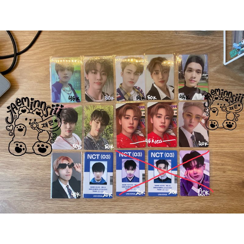 photocard aab nct
