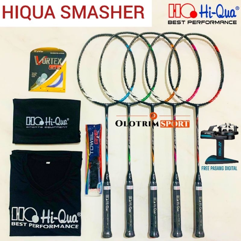 Raket Badminton HIQUA SMASHER Original