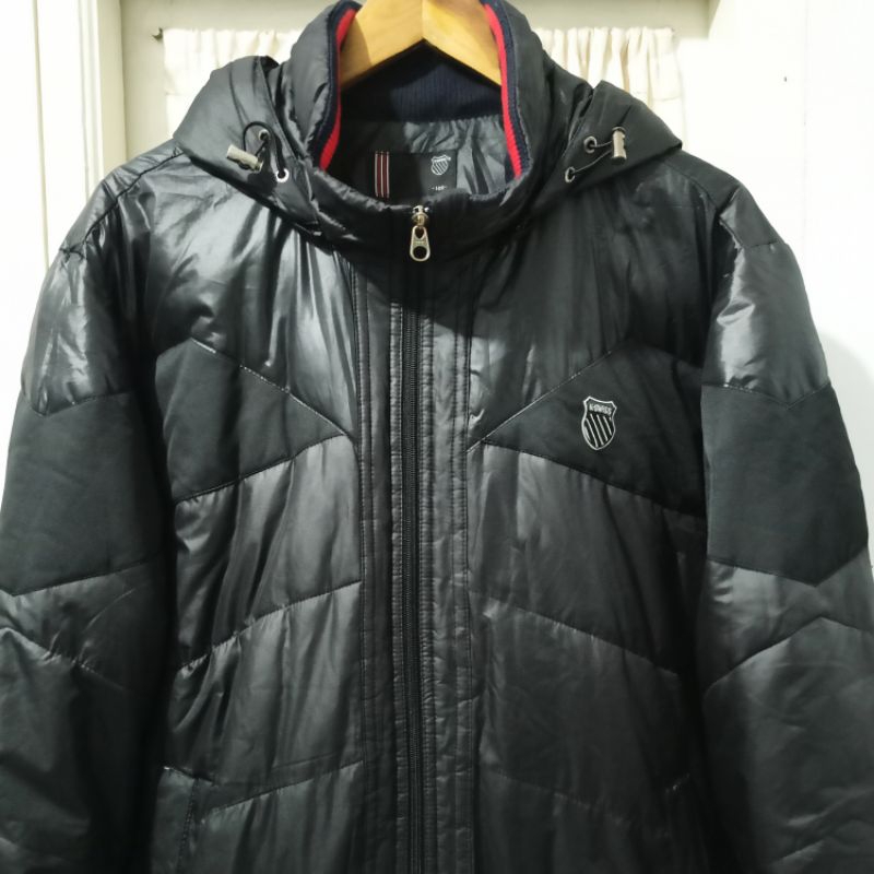 Down Jacket bulang K-Swiss Original Bulu angsa Size XL