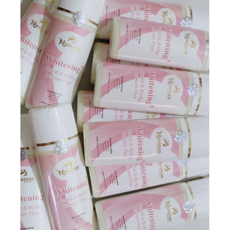 NYOMAN SKINCARE Whitening Hand & Body Cream Plus