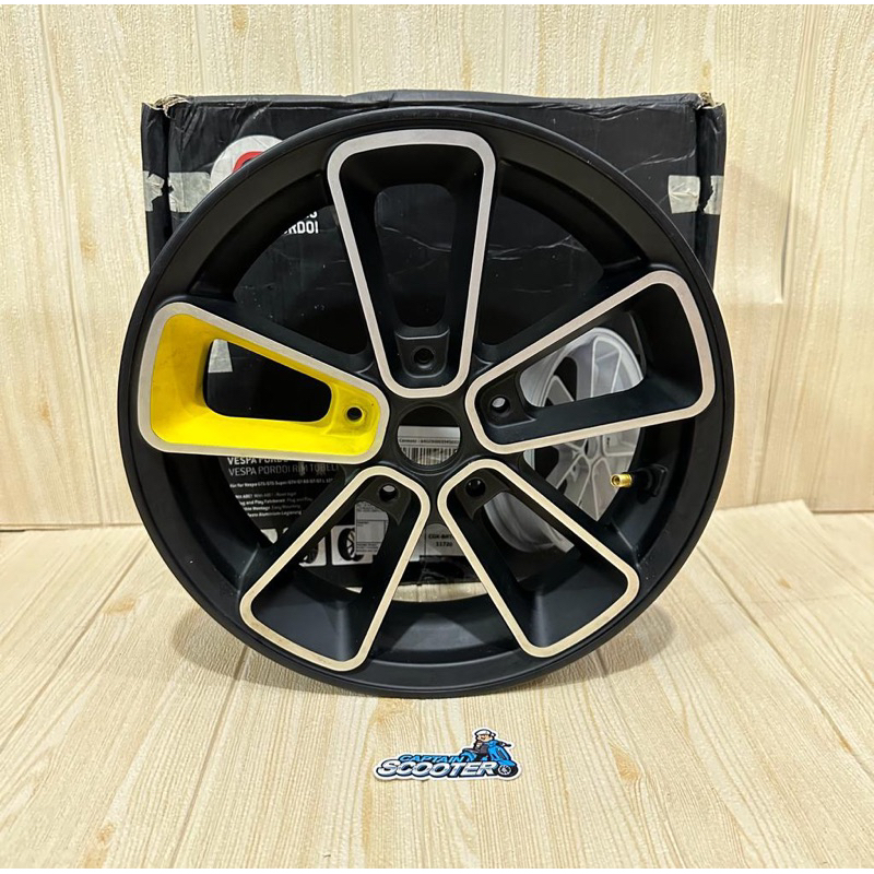 Rims Velg SIP Pordoi Front Vespa Sprint Primavera LX S Ring12 R12 Second