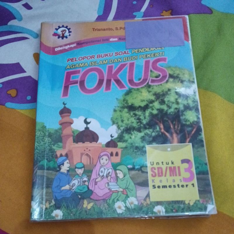 BEKAS Buku pai fokus agama islam kelas 3 semester 1