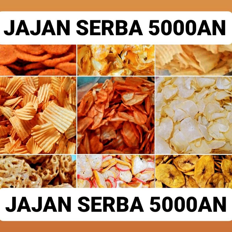 JAJAN SERBA 5000AN 100gram