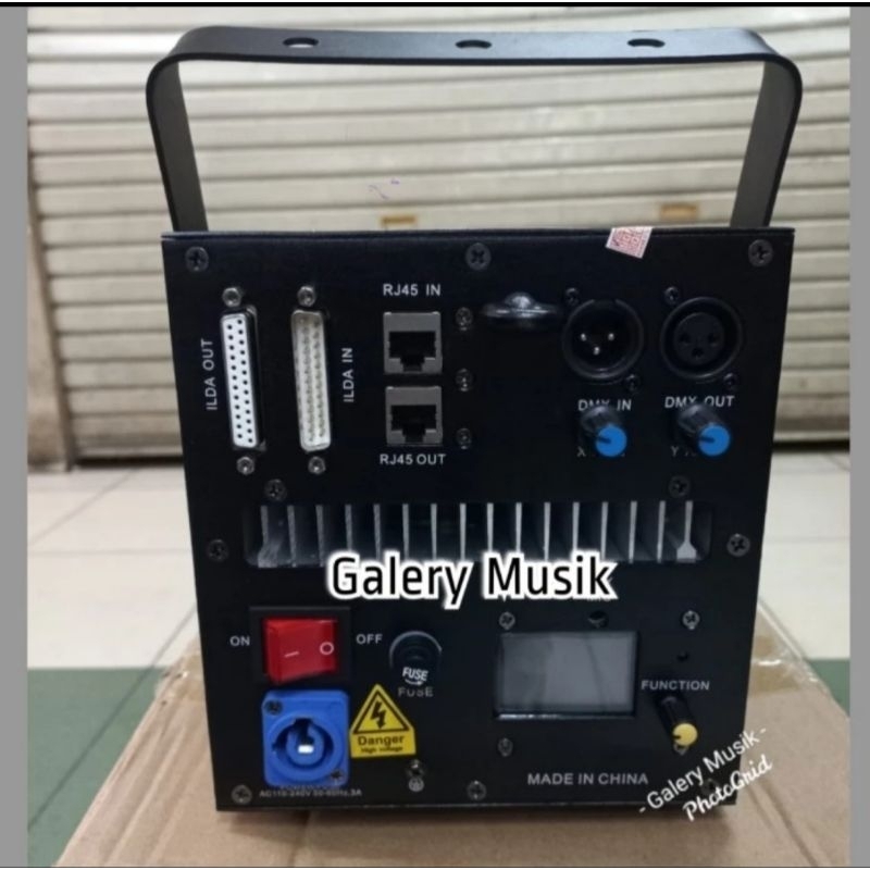 laser 5watt RGB 5000 laser professional animasi show disco