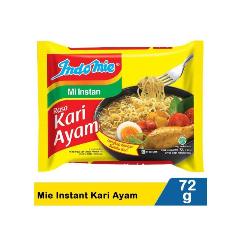 

indomie kari ayam 72g