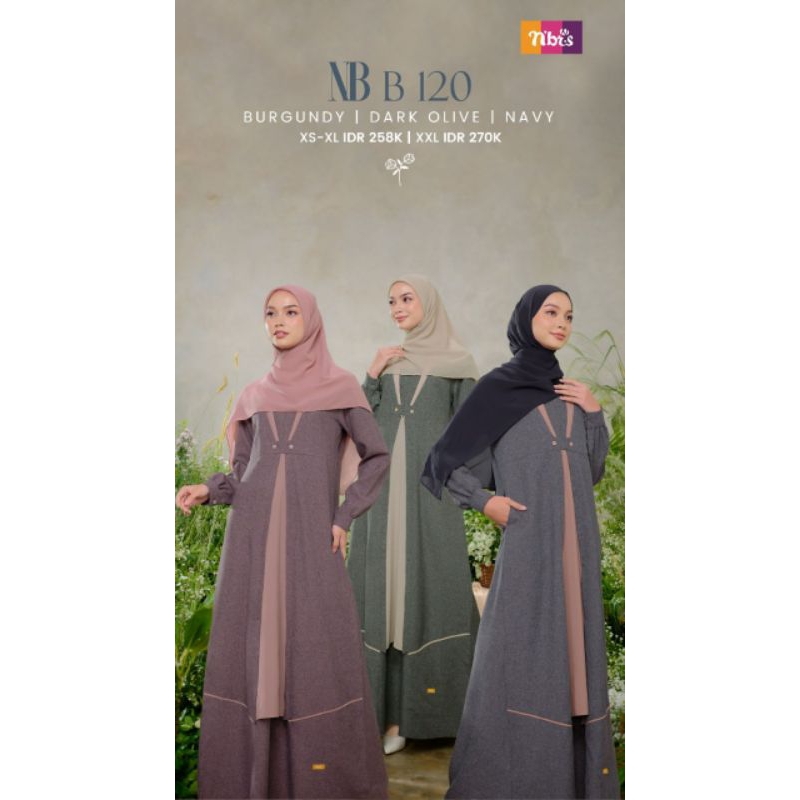gamis nibras terbaru nibras nb B120