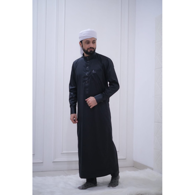 Jubah Thuba Manset Polos