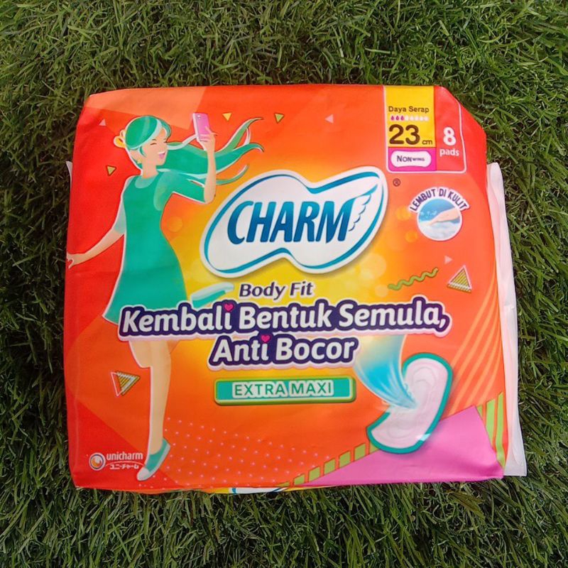 Charm Pembalut non wing 23cm isi 8pc