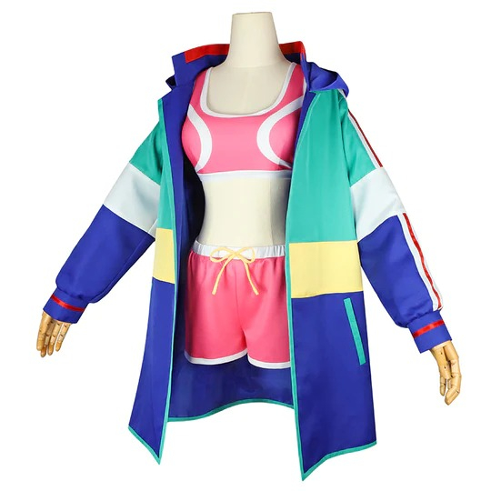 Jaket Cosplay Zom 100: Bucket List of the Dead Shizuka Mikazuki