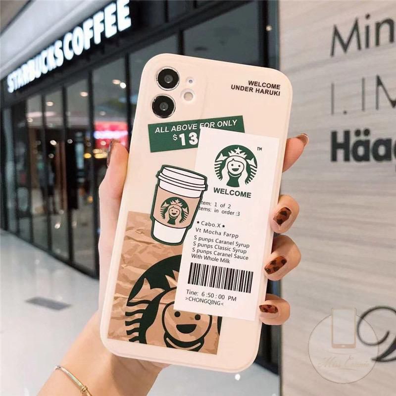 CASE STARBUCKS 001 FOR SAMSUNG A32 A22 A52 A11 A12