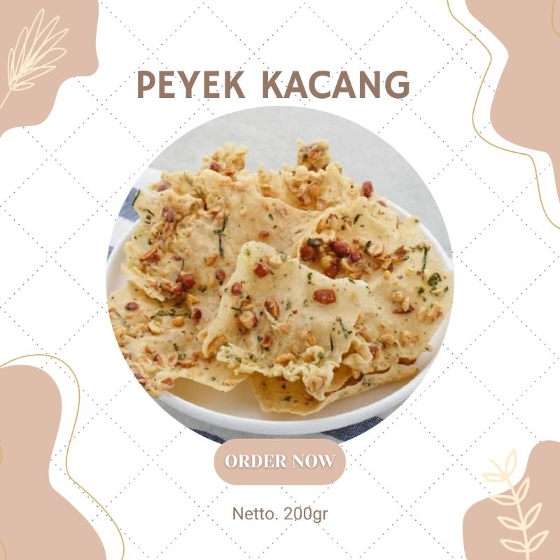 

Rempeyek Super Renyah Peyek Kacang dan Rebon