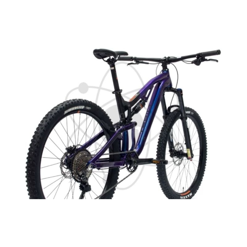 Sepeda MTB THRILL RICOCHET T140 AL 27,5 X 16 BA 5.0 LTD Blue metalik sepeda full suspensi