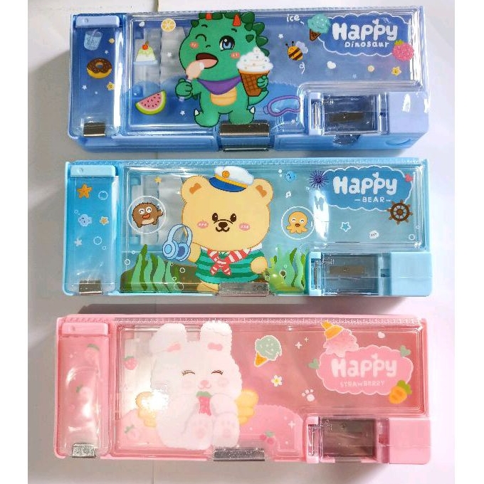 

Kotak Pensil Magnet Anak / Kotak Pensil Anak Karakter Lucu / Pensil Case Magnet