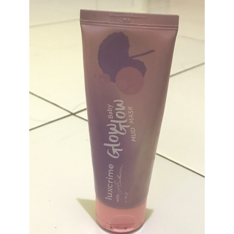 LUXCRIME GLOW BABY GLOW MUD MASK PRELOVED
