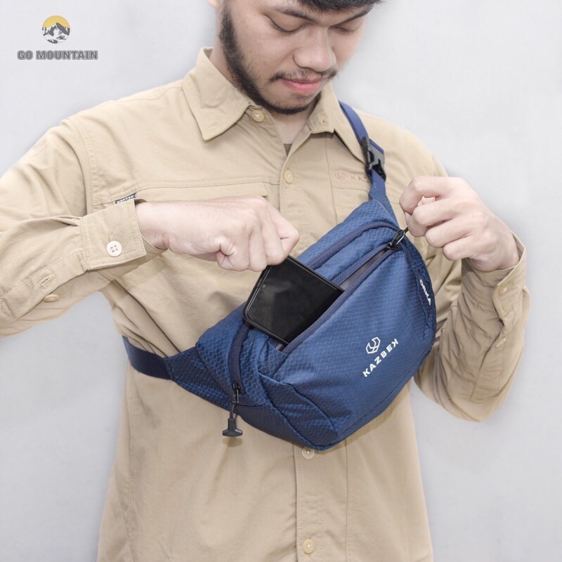 Travel Pouch Kazbek Orka Tas Selempang Traveling Pria Wanita