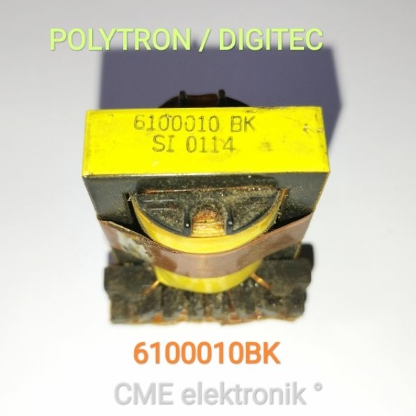 TRAPO CABUTAN 6100010BK / BT-00-01 / BT-00-04 / BT-OA-05 TRAFO FERIT FERRITE SWITCING TV POLY DIGIT