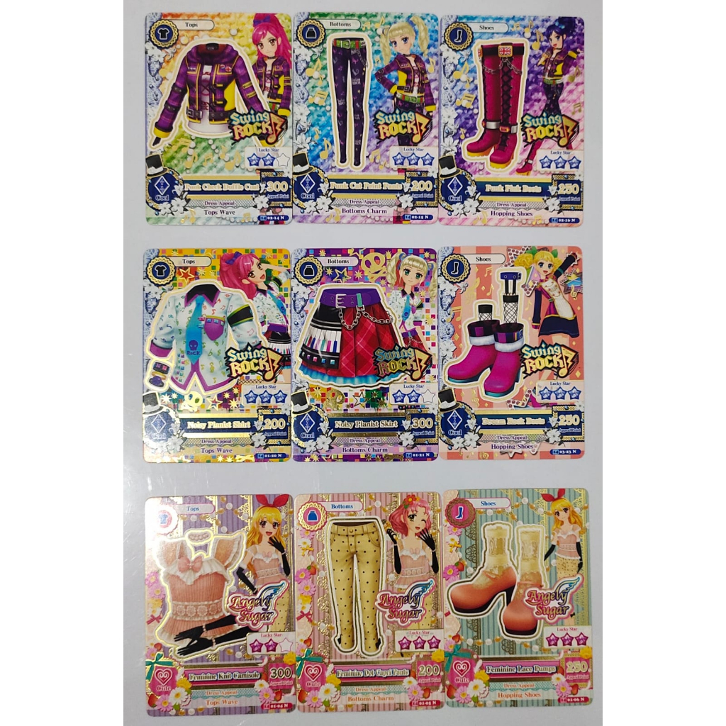 AIKATSU CARD/KARTU AIKATSU ORI  || Rare Card Set