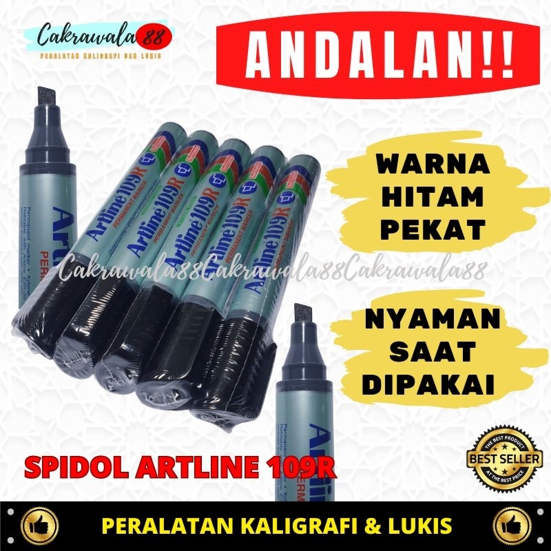 Artline Spidol Garis Desain Naskah/Artline 109R/Spidol Naskah/Desain Naskah/Spidol Garis Desain/Spid