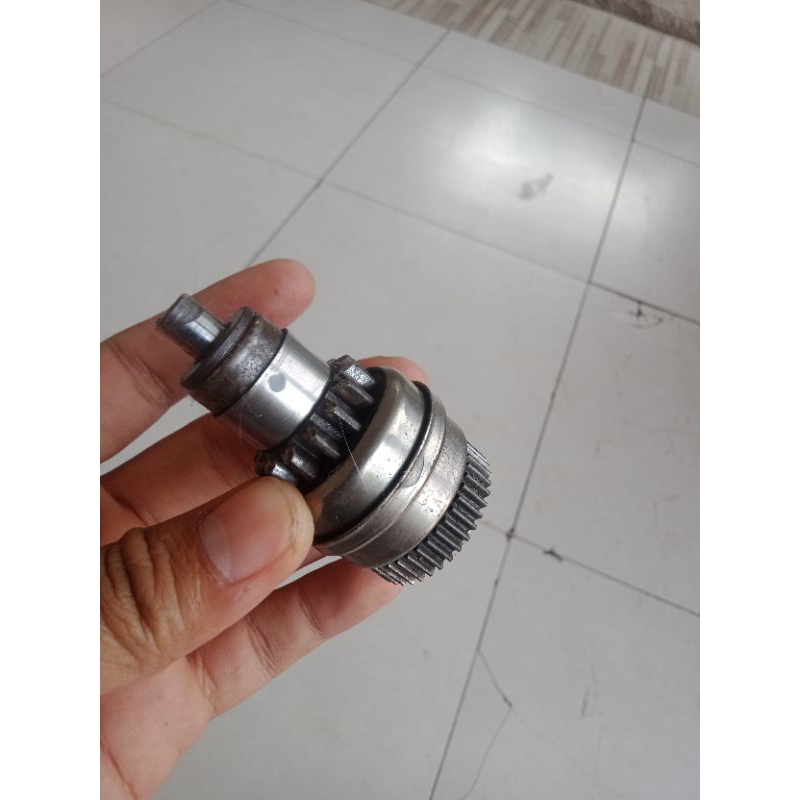 Gigi pinion starter, untuk beat fi starter kasar