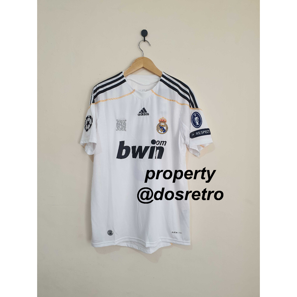 Jersey Retro Rare  Real Madrid Home 2009 2010  L, RONALDO 9