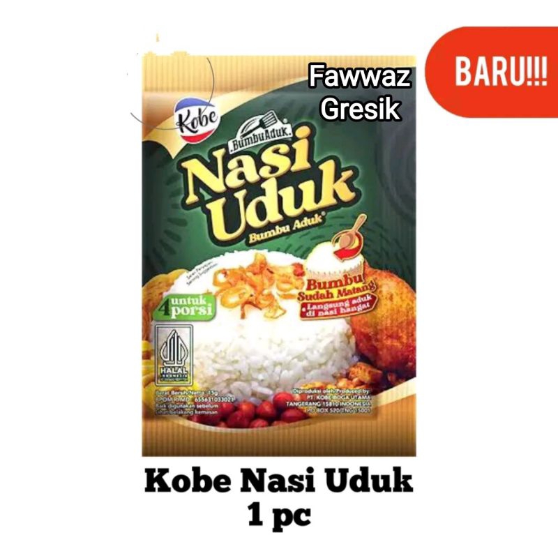 

Kobe Nasi Uduk Bumbu Aduk 1 Sachet Bungkus Pcs