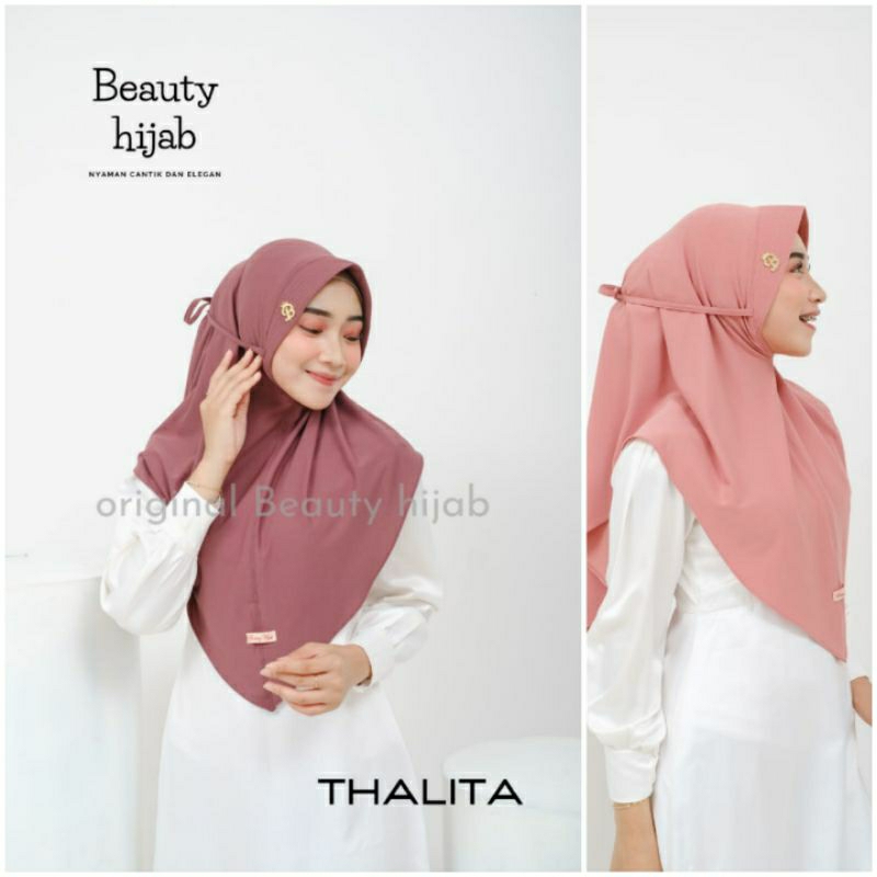 hijab bergo thalita original beauty hijab HIJAB THALITA
