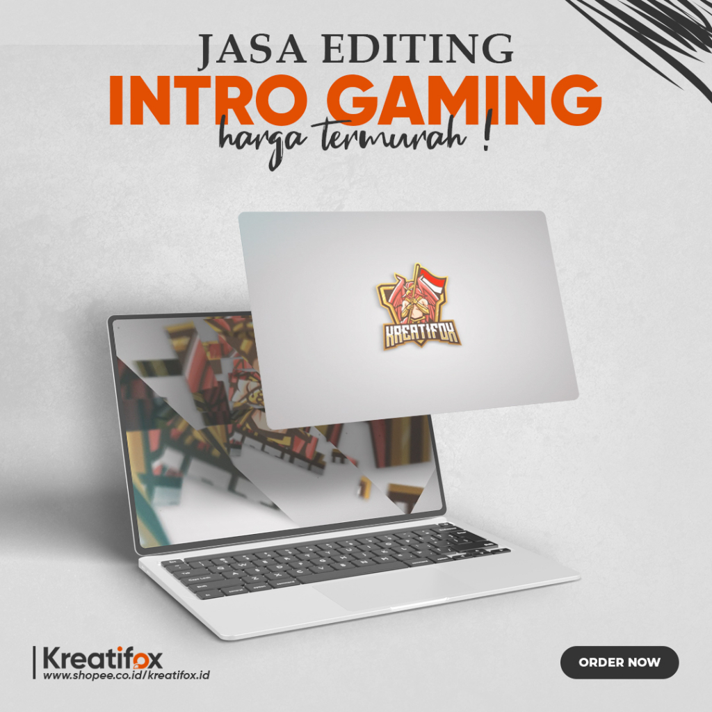 Jasa Editing Video Intro Gaming Opening Youtube Custom Logo Murah CD19