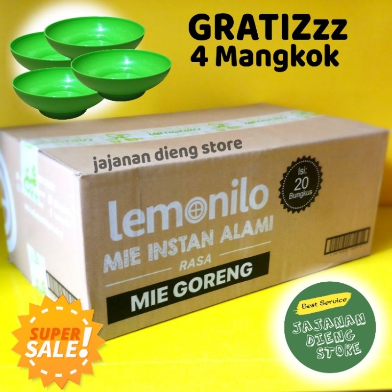 

Promo Free 4 Mangkok - Mie Lemonilo Mie Instan | Mie Goreng | Kari Ayam | Ayam Bawang | Rendang | Pedas Korea | shirataki Konjaqu