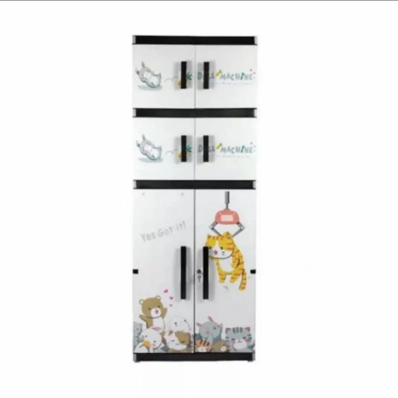 LEMARI PLASTIK GANTUNG JUMBO MIAMI ORLANDO