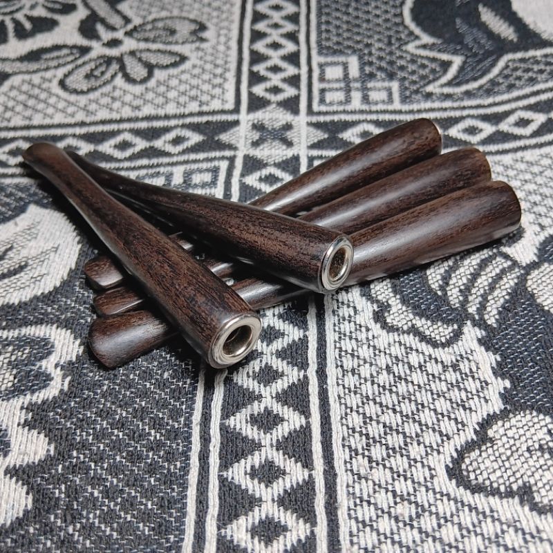 Once Pipa Rokok Kayu Bertuah Kayu Kelor Hitam