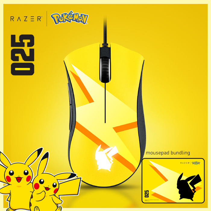 Razer Deathadder Pikachu Edition