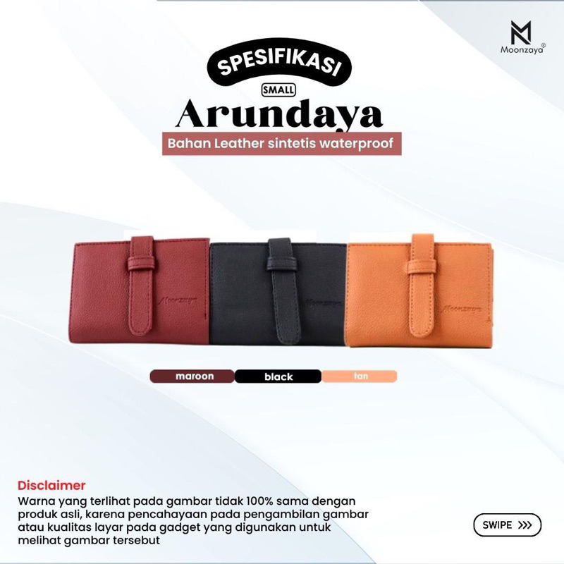 Dompet Arundaya Small dompet kartu dompet Logam Mulia dompet kecil dompet Original By Moonzaya