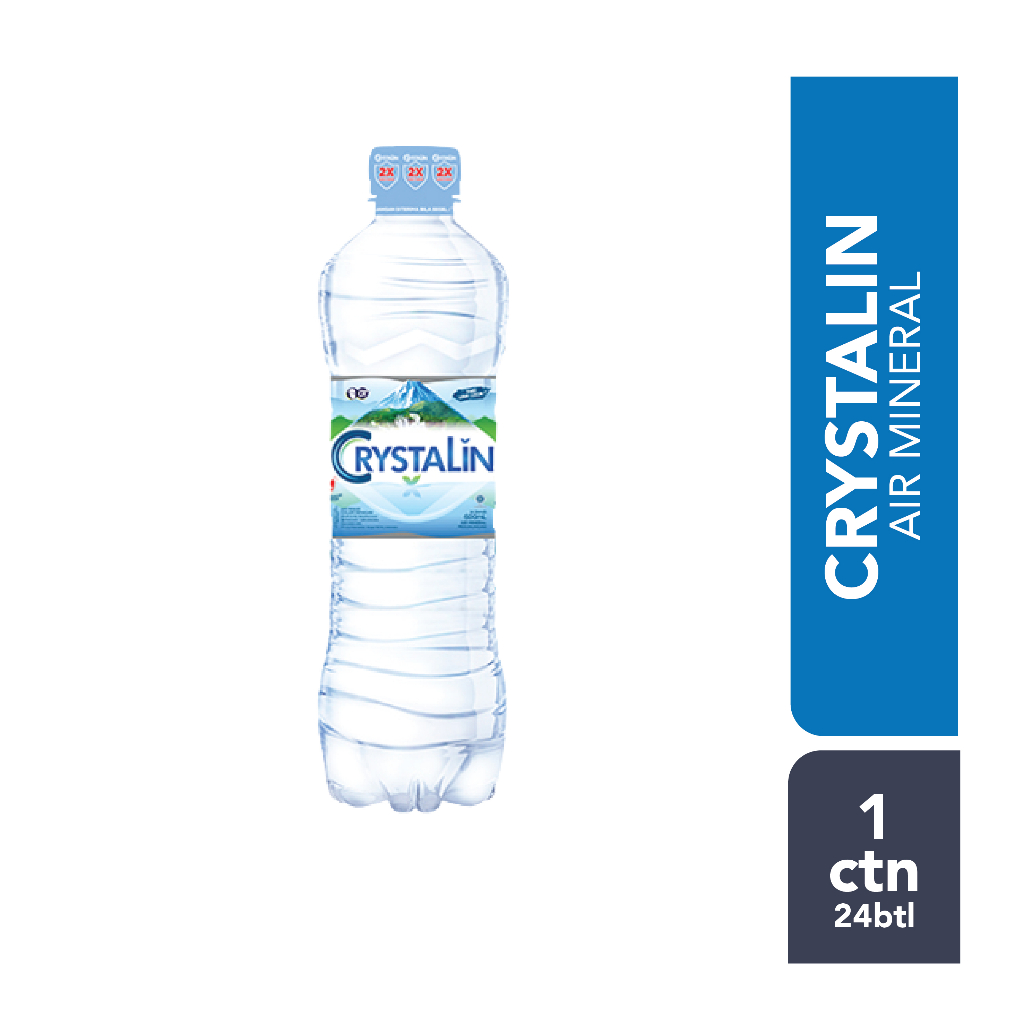 

Crystalin Mineral Water 600ML - [24 Pcs]