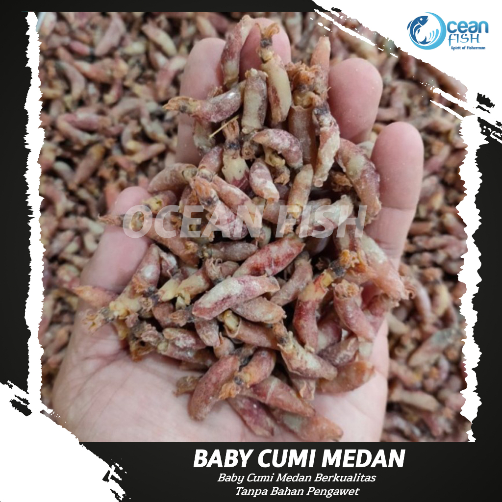 

Baby Cumi Asin Medan - Cumi Asin Baby - Cumi Asin Kecil - Ikan Asin Baby Cumi Medan