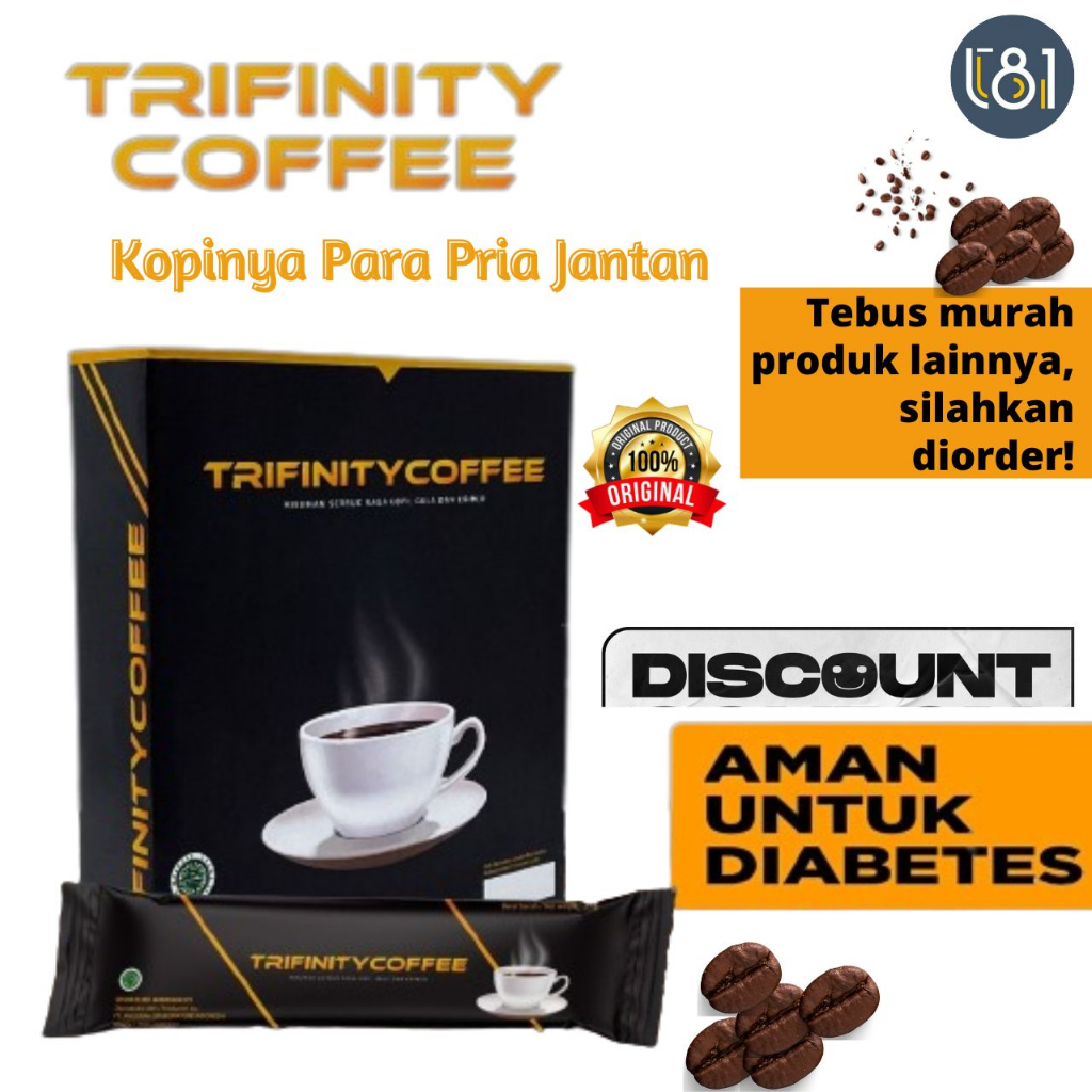 

Kopi Trifinity Penambah Stamina pria - Pria Jantan / Kopi Terbaik Pria