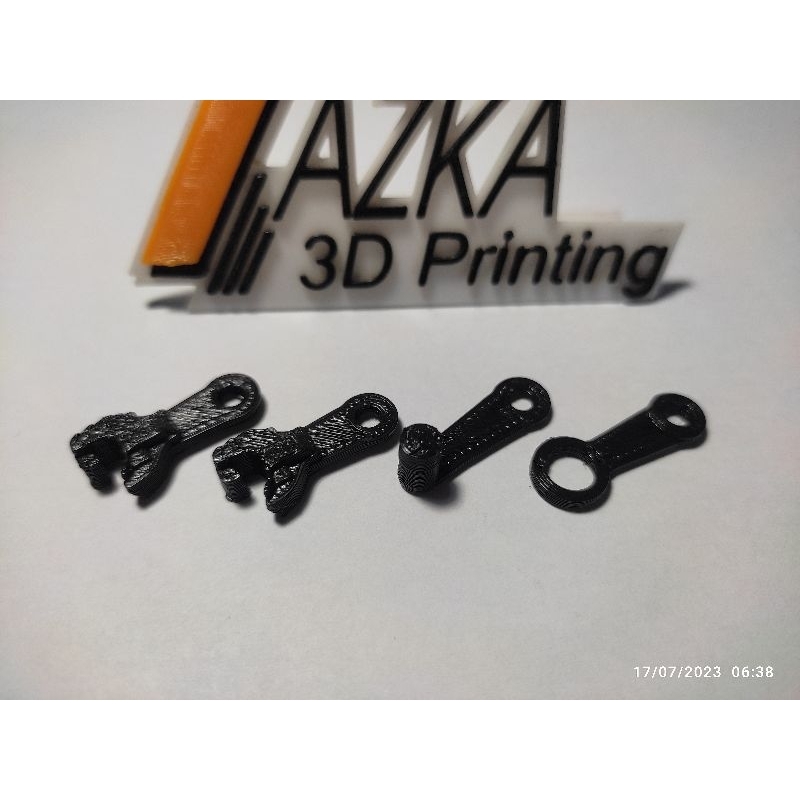 Coupler untuk Miniatur Lokomotif skala 1:76 Azka3D