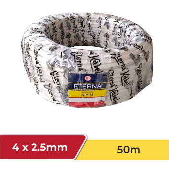 KABEL ETERNA NYM PERMETER / KABEL LISTRIK NYM MERK ETERNA PUTIH TERSEDIA VARIAN UKURAN
