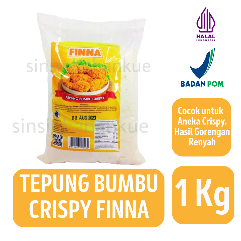 

Tepung Bumbu Krispi Finna [1Kg]